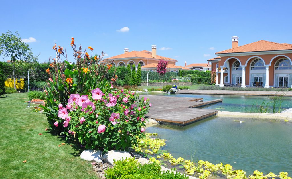 Özel Villa Bahçesi - Biyolojik Yüzme Göleti